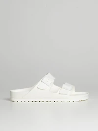 WOMENS BIRKENSTOCK ARIZONA EVA SANDALS - MEDIUM/NARROW WHITE