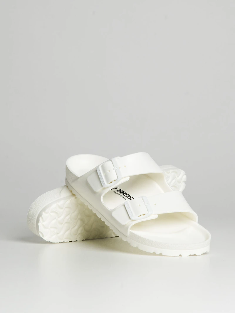 WOMENS BIRKENSTOCK ARIZONA EVA SANDALS - MEDIUM/NARROW WHITE