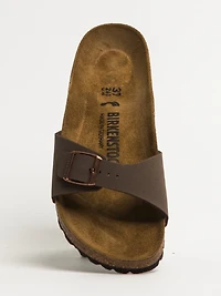 WOMENS BIRKENSTOCK MADRID BIRKIBUC NARROW FIT SANDALS - MOCHA