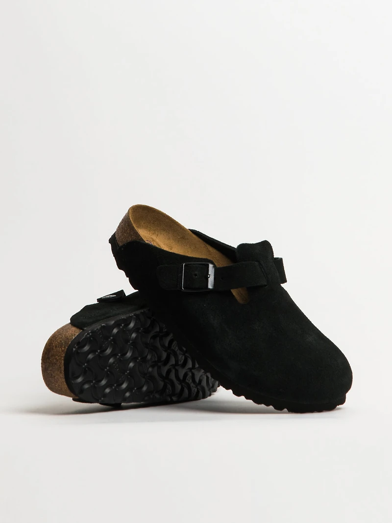 MENS BIRKENSTOCK BOSTON CLOG - BLACK