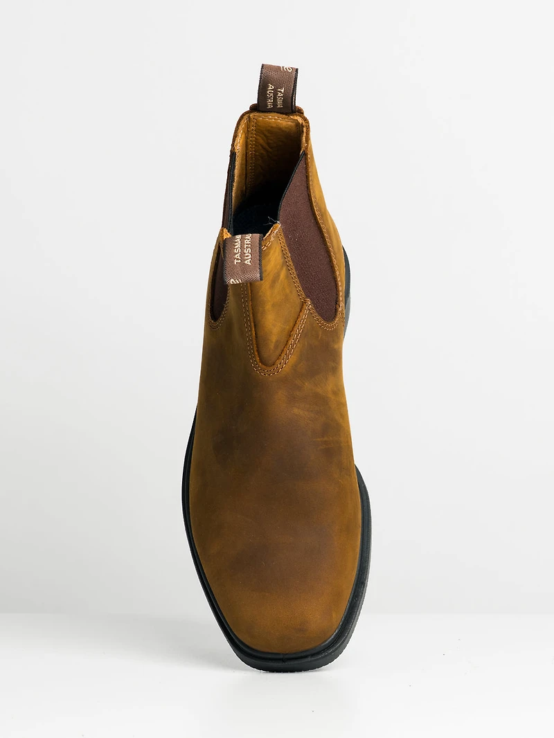 MENS BLUNDSTONE DRESS CRAZY HORSE - BROWN