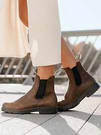 WOMENS BLUNDSTONE SERIES HI TOP - BRN