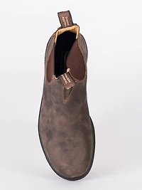 MENS BLUNDSTONE CLASSIC RUSTIC BROWN BOOT