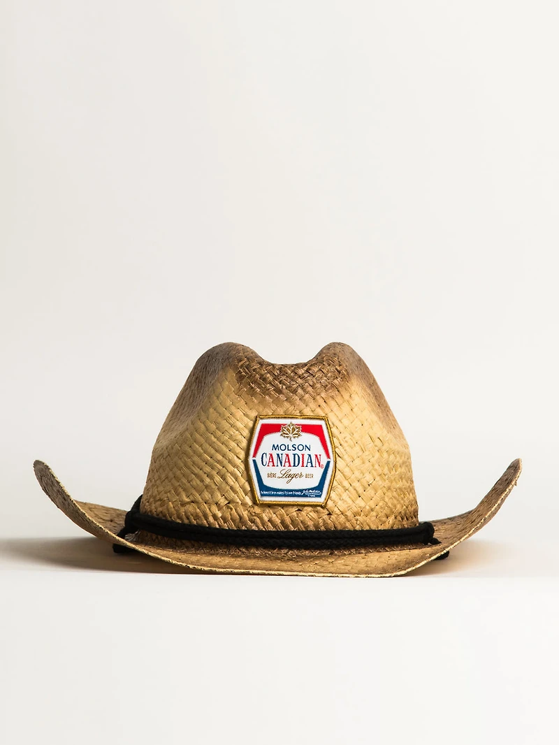 LICENSED CANADIAN COWBOY HAT - BROWN