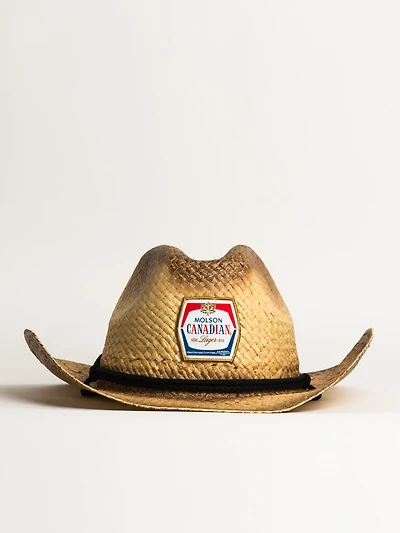 LICENSED CANADIAN COWBOY HAT - BROWN