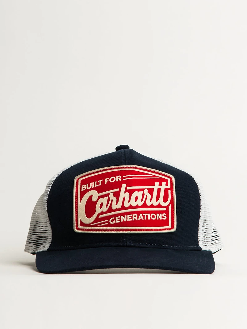 CARHARTT CANVAS MESH BACK BUILT PATCH CAP