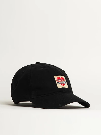 CARHARTT HEART PATCH CANVAS BALLCAP - BLACK