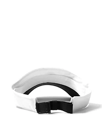CHAMPION SMALL LOGO VISOR HAT - WHITE - CLEARANCE