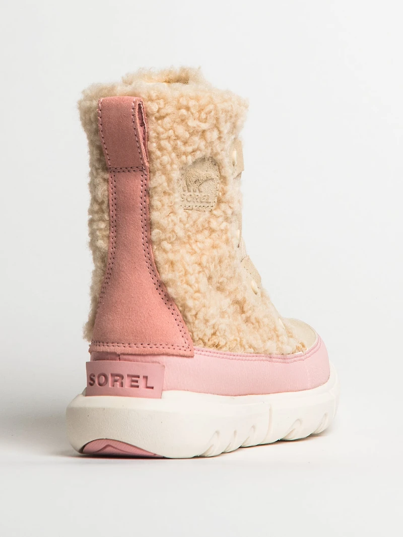 KIDS SOREL YOUTH EXPLORER COZY BOOT - CLEARANCE