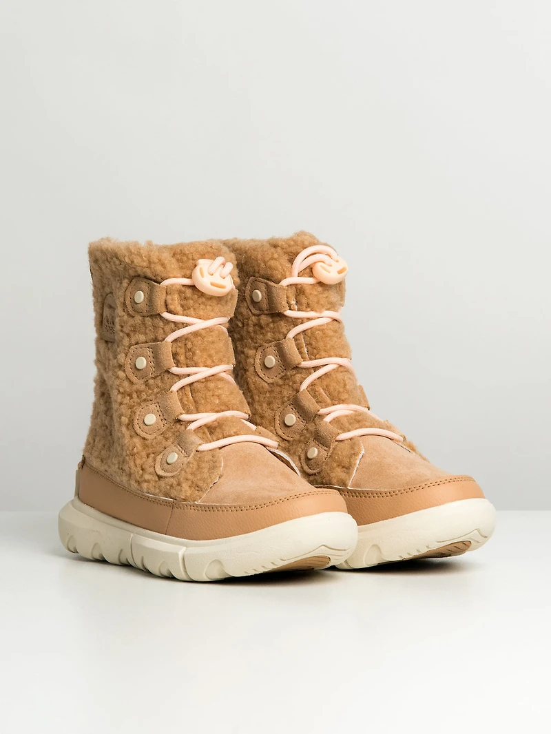 KIDS SOREL EXPLORER COZY YOUTH - CLEARANCE