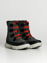 KIDS SOREL EXPLORER LACE WATER PROOF YOUTH - CLEARANCE