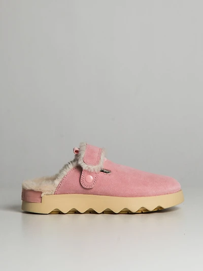 WOMENS SOREL VIIBE CLOG SUEDE COZY - CLEARANCE