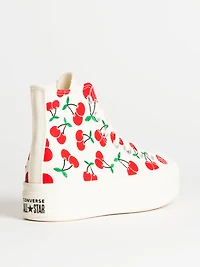 WOMENS CONVERSE CHUCK TAYLOR ALL-STARS LIFT SNEAKER - CHERRY CLEARANCE