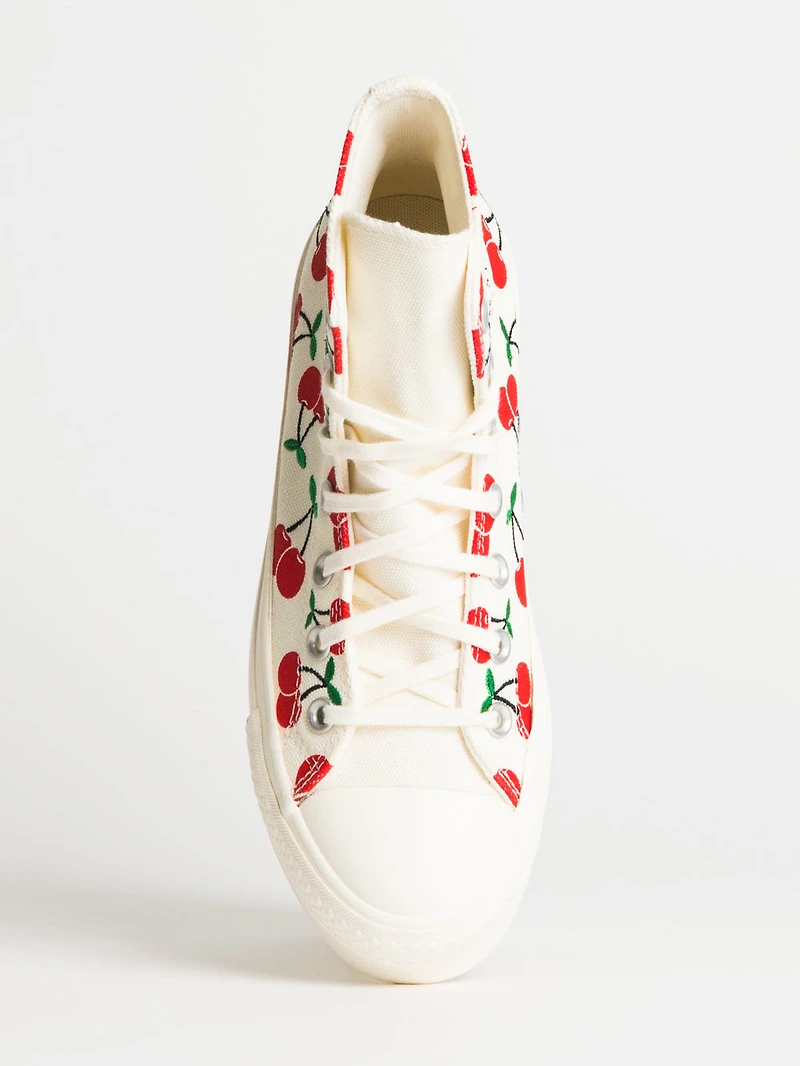 WOMENS CONVERSE CHUCK TAYLOR ALL-STARS LIFT SNEAKER - CHERRY CLEARANCE