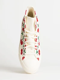 WOMENS CONVERSE CHUCK TAYLOR ALL-STARS LIFT SNEAKER - CHERRY CLEARANCE