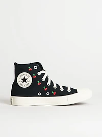 WOMENS CONVERSE CHUCK TAYLOR ALL-STARS HI SNEAKER - CHERRY CLEARANCE