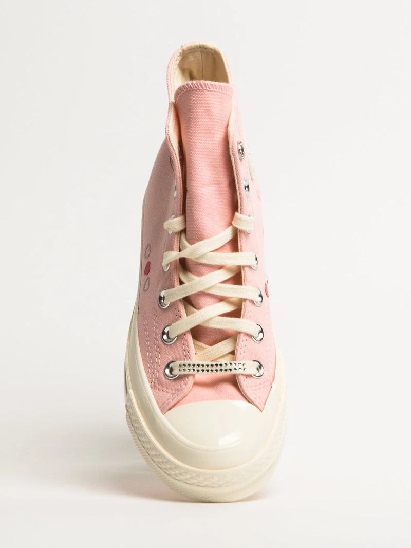 WOMENS CONVERSE CHUCK 70 HI HEARTS SNEAKER - CLEARANCE