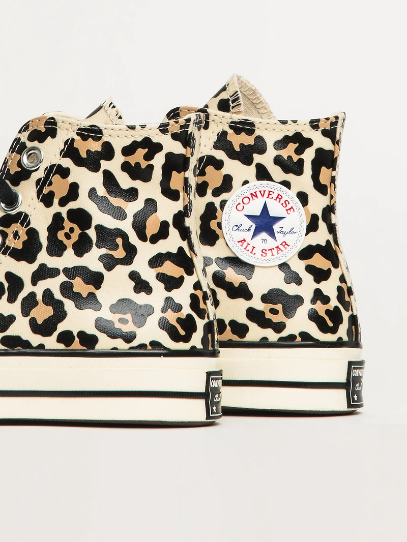 WOMENS CONVERSE CHUCK 70 SNEAKER - LEOPARD