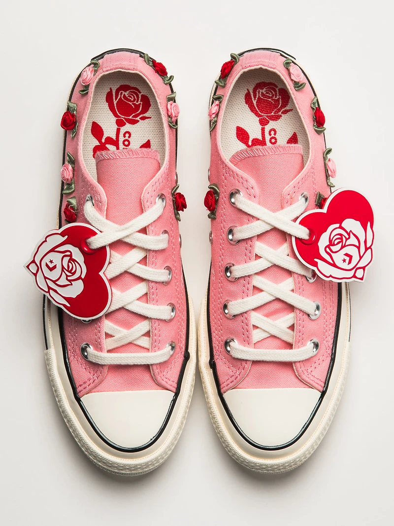 WOMENS CONVERSE CHUCK 70 OX SNEAKER - PINK