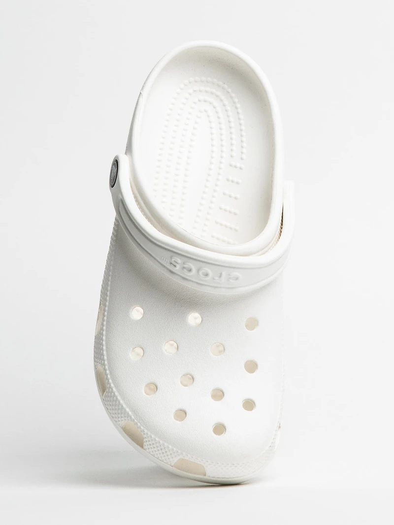 WOMENS CROCS CLASSIC CLOGS - WHITE