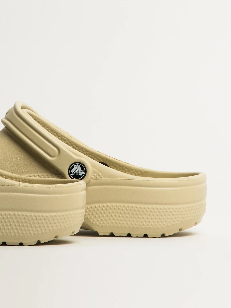 WOMENS CROCS CLASSIC CLOG - BONE