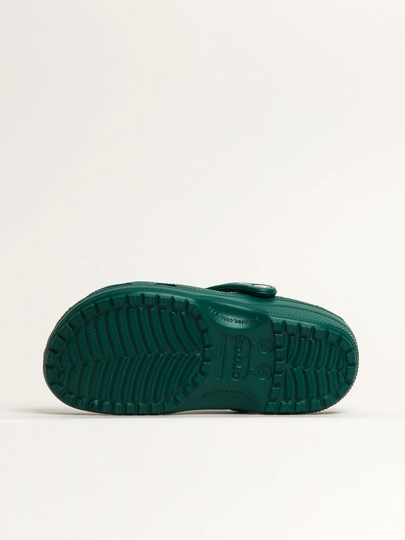 WOMENS CROCS CLASSIC CLOG - EMERALD