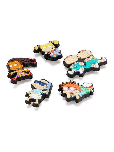 CROCS JIBBITZ OVERSIZED RUGRATS 5 PACK - CLEARANCE
