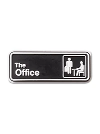 JIBBITZ - THE OFFICE PLACARD - CLEARANCE