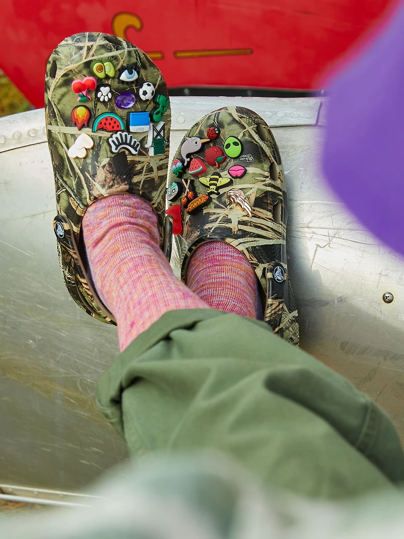 MENS CROCS CLASSIC GRAPHICS CLOGS - REALTREE