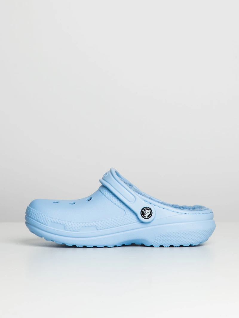 WOMENS CROCS CLASSIC LINED CLOG - BLUE CALCITE
