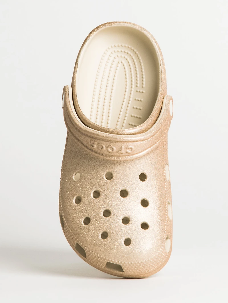 WOMENS CROCS CLASSIC GLITTER CLOG - CLEARANCE