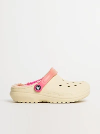 WOMENS CROCS CLASSIC LINED COLOUR DIP CLOG - CLEARANCE