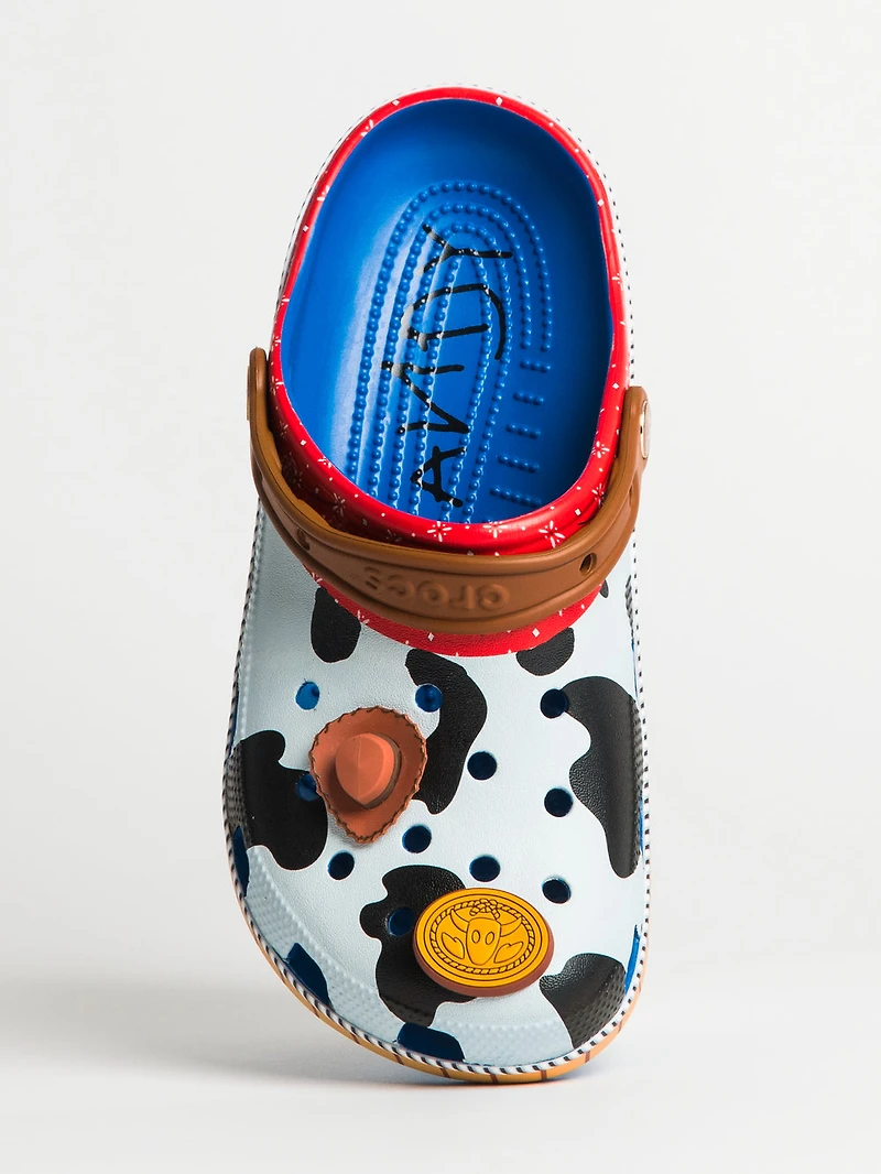 MENS CROCS TOY STORY WOODY CLASSIC CLOG - CLEARANCE