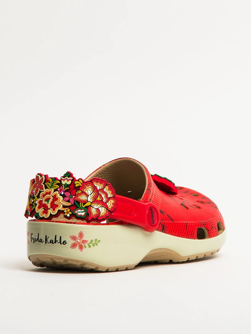 WOMENS CROCS FRIDA KAHLO CLASSIC CLOG - CLEARANCE