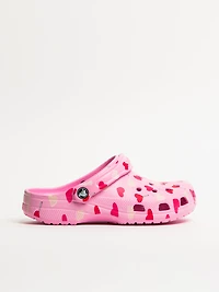 WOMENS CROCS CLASSIC V-DAY CLOG - CLEARANCE