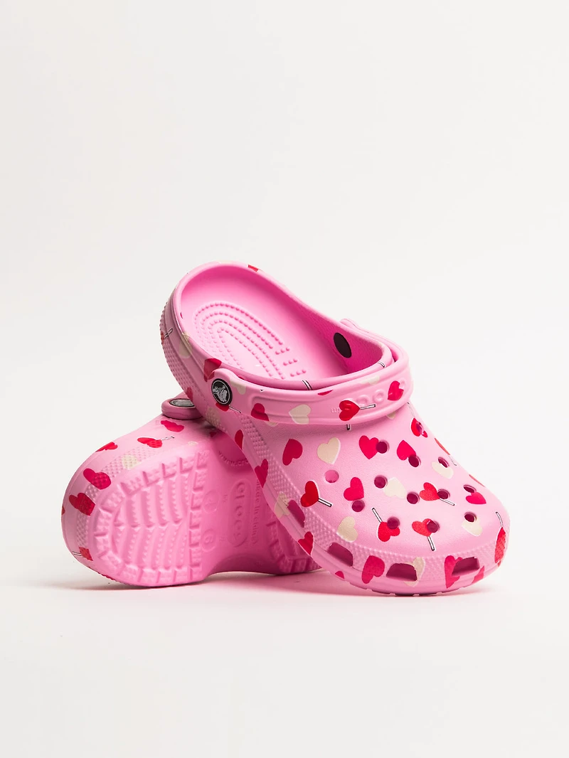 WOMENS CROCS CLASSIC V-DAY CLOG - CLEARANCE