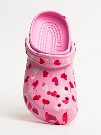 WOMENS CROCS CLASSIC V-DAY CLOG - CLEARANCE