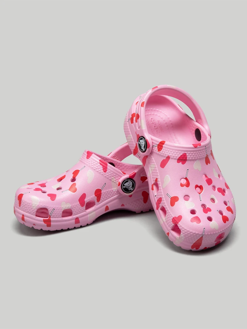 WOMENS CROCS CLASSIC V-DAY CLOG - CLEARANCE