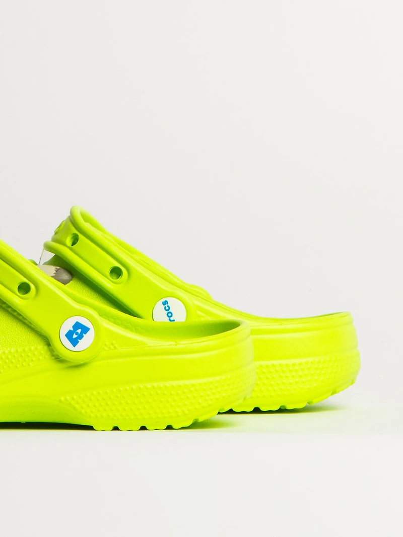 WOMENS CROCS MONSTERS INC MIKE CLASSIC CLOG - LIME GREEN