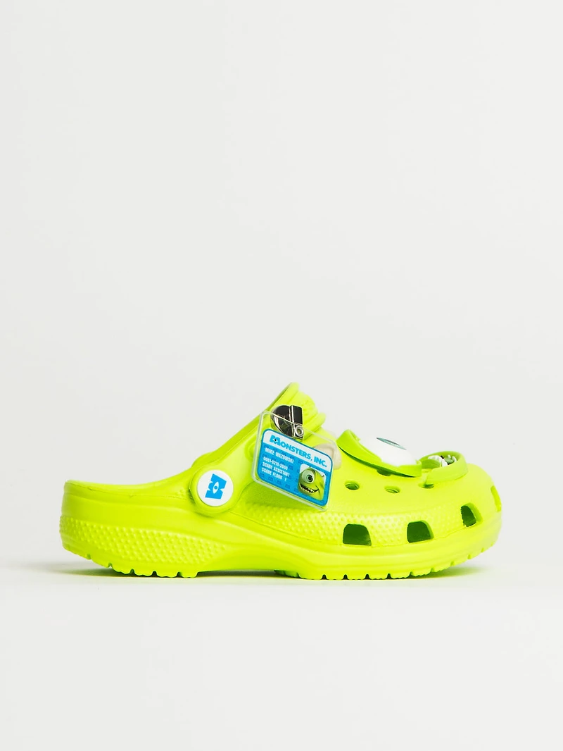 KIDS CROCS MONSTERS INC MIKE CLASSIC CLOG - LIME GREEN