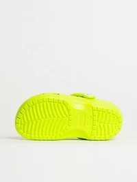KIDS CROCS MONSTERS INC MIKE CLASSIC CLOG - LIME GREEN