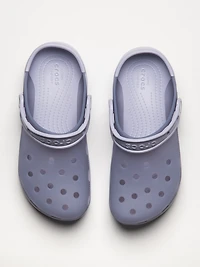 WOMENS CROCS FROSTED CLOG - PURPLE