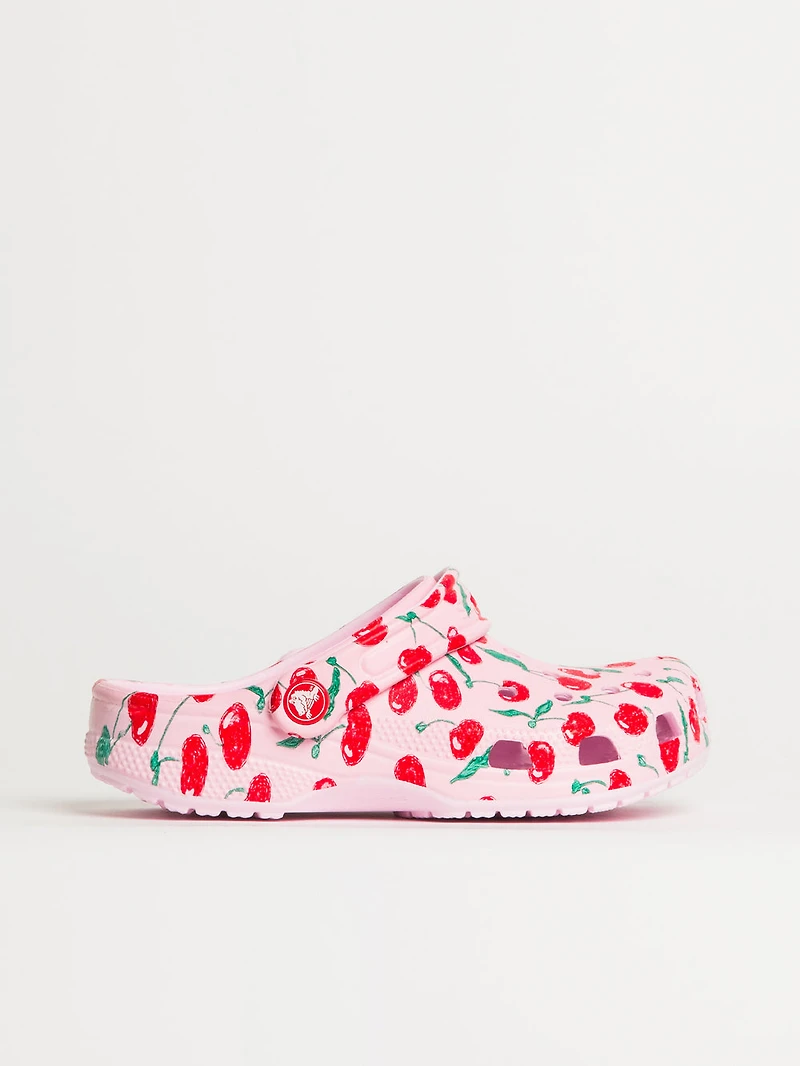 KIDS CROCS FRESH FRUITS CLASSIC CLOG - ROSE
