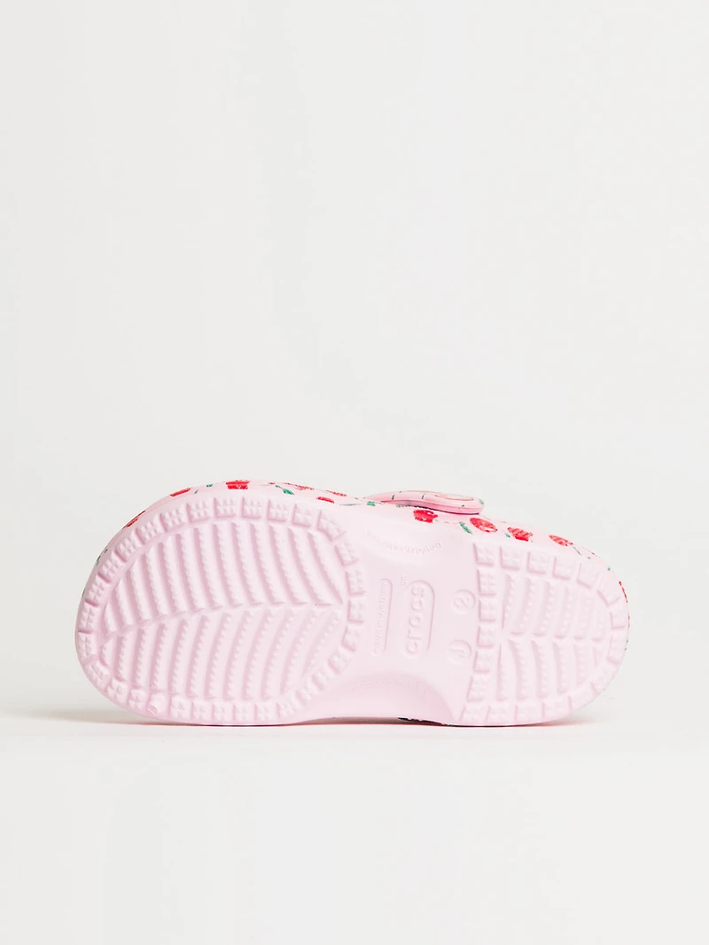 KIDS CROCS FRESH FRUITS CLASSIC CLOG - ROSE