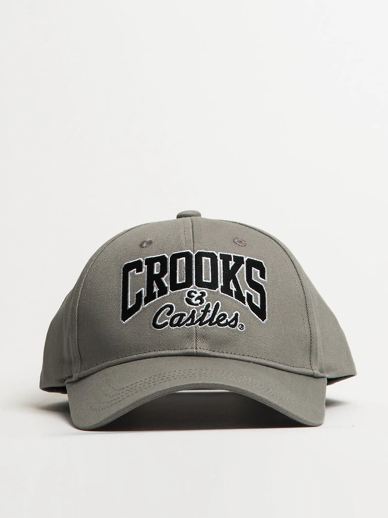 CROOKS & CASTLES C&C LOGO SNAPBACK