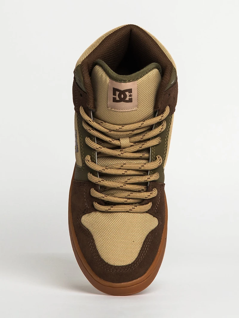 MENS DC SHOES MANTECA 4 HI WATER RESISTANT SHOE - CLEARANCE