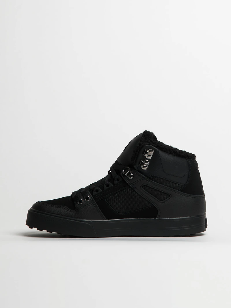MENS DC SHOES PURE HIGH TOP WC BOOT - CLEARANCE