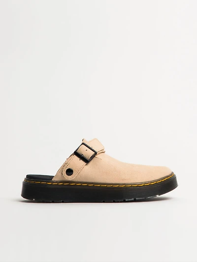 WOMENS DR MARTENS CARSON SUEDE MULES - CLEARANCE