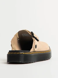 WOMENS DR MARTENS CARSON SUEDE MULES - CLEARANCE