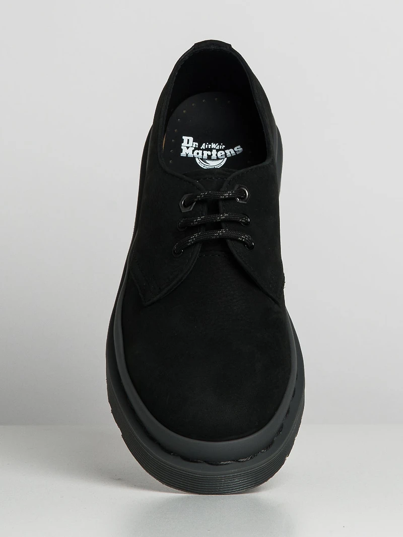WOMENS DR MARTENS 1461 MILLED NUBUCK WATER PROOF BOOT - CLEARANCE